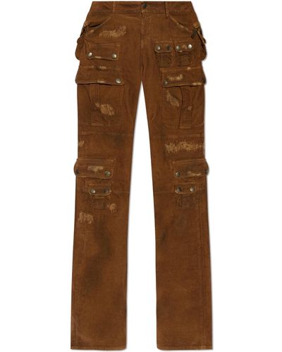 DSquared² Corduroy Trousers, - Brown
