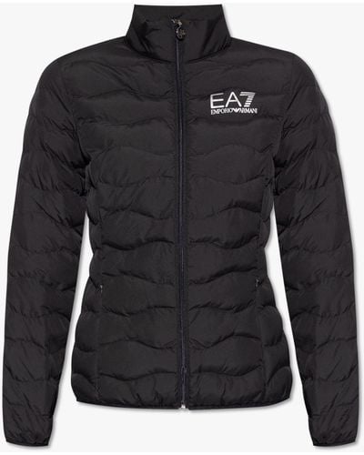 EA7 Quilted Jacket - Black