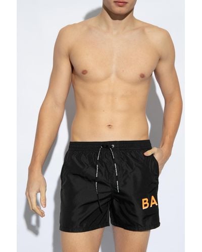 Balmain Swim Shorts, ' - Black