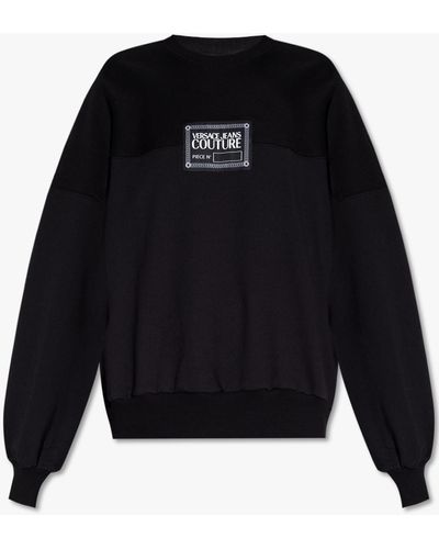 Versace Oversize Sweatshirt - Black