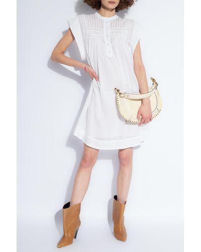 Isabel Marant 'leazali' Dress, - White