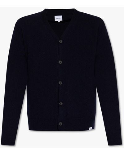 Norse Projects ‘Adam’ Cardigan, ' - Blue