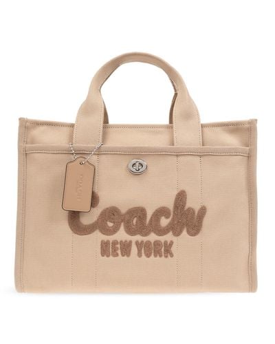 COACH Shopper Bag, - Natural