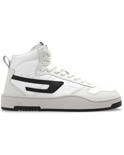 DIESEL ‘S-Ukiyo’ High-Top Sneakers - White