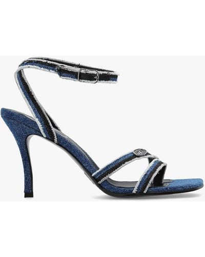 DIESEL ‘Venus D-Venus’ Heeled Sandals - Blue