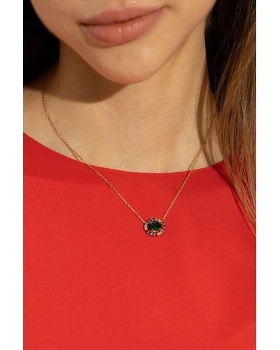 Kate Spade Crystal Necklace - Red
