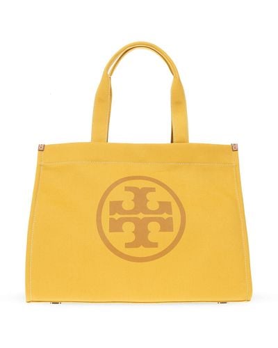Tory Burch ‘Ella’ Shopper Bag - Yellow