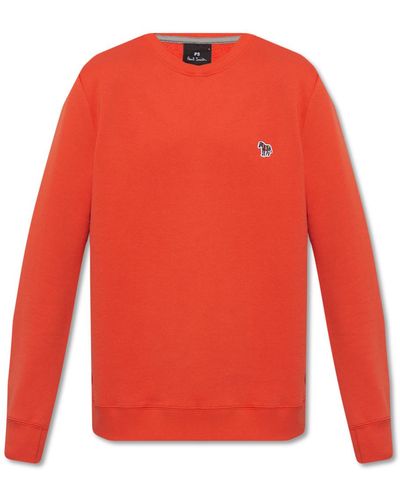 PS by Paul Smith Sweatshirt With Patch - Red