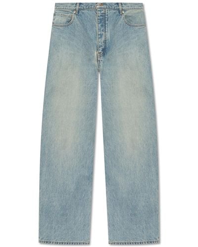 Balenciaga Baggy Jeans, - Blue