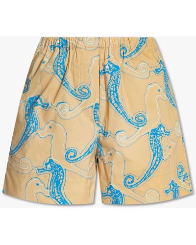 Samsøe & Samsøe 'laury' Patterned Shorts - Natural