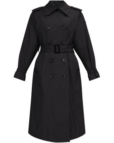 Save The Duck Trench Coat 'Ember' - Black