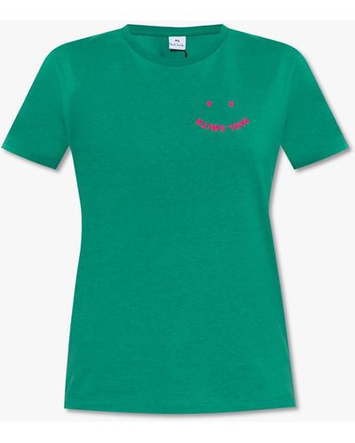 PS by Paul Smith T-shirt With Logo - Green