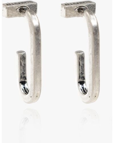 AllSaints Brass Earrings, - Metallic