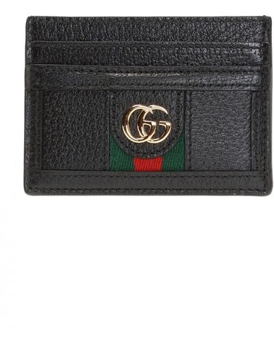 Gucci Ophidia GG Card Case - Black
