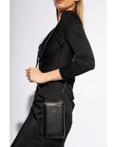 Furla 'camelia Vertical' Shoulder Bag, - Black