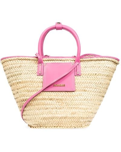 Jacquemus ‘Panier Soli’ Shopper Bag - Pink