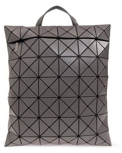 Bao Bao Issey Miyake Backpack With Geometric Pattern - Grey