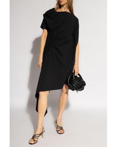 Issey Miyake Asymmetrical Dress, - Black