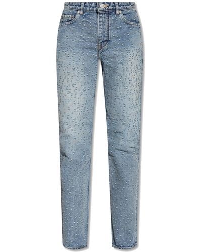 Balenciaga Jeans With Vintage-Effect - Blue