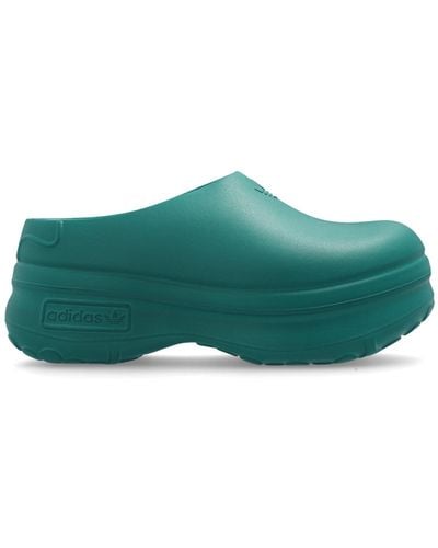 adidas Originals 'adifom Stan Smith' Platform Slides, - Green