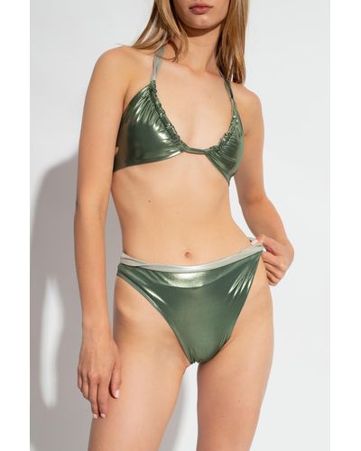 Pain De Sucre 'Cidji' Reversible Swimsuit Bottom - Green