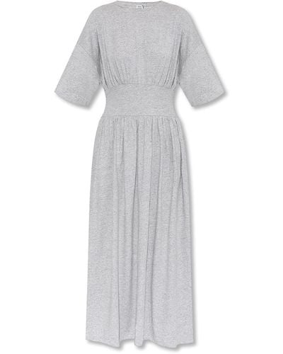 Totême Cotton Dress - Grey