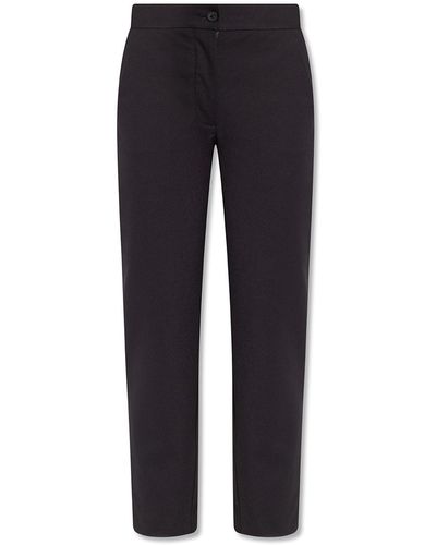 Kate Spade Trousers With Splits - Black