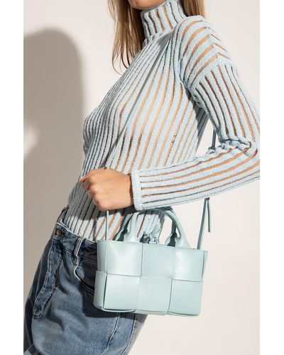 Bottega Veneta ‘Arco Micro’ Shoulder Bag, , Light - Blue