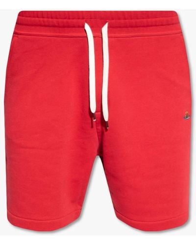 Vivienne Westwood Cotton Shorts - Red