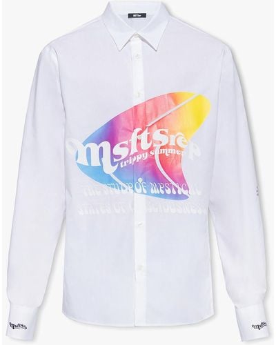 Msftsrep Shirt With Logo, - White