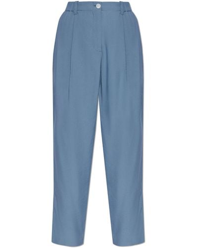 KENZO Loose Fit Trousers - Blue