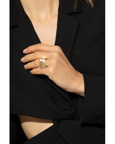 Isabel Marant Brass Ring, - Natural