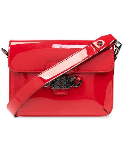 Casadei ‘Mia’ Shoulder Bag - Red