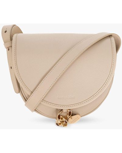 See By Chloé 'mara Baguette' Shoulder Bag in Natural