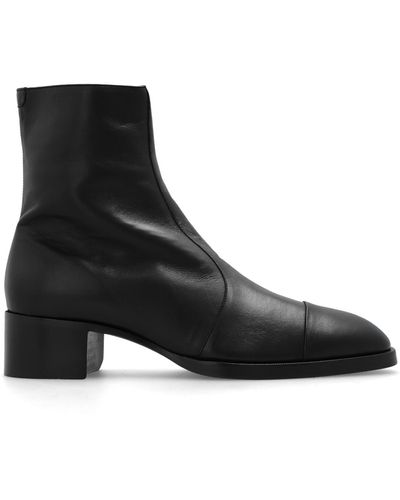 DSquared² ‘Vintage’ Heeled Ankle Boots - Black