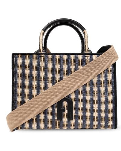Furla 'opportunity Small' Shopper Bag, - Black
