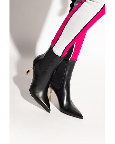 Balmain ‘Moneta’ Ankle Boots - Black