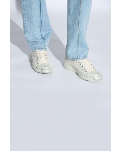 Acne Studios Sneakers With Perforations - White
