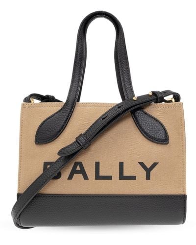 Bally ‘Bar Keep On Xs’ Shoulder Bag - Black