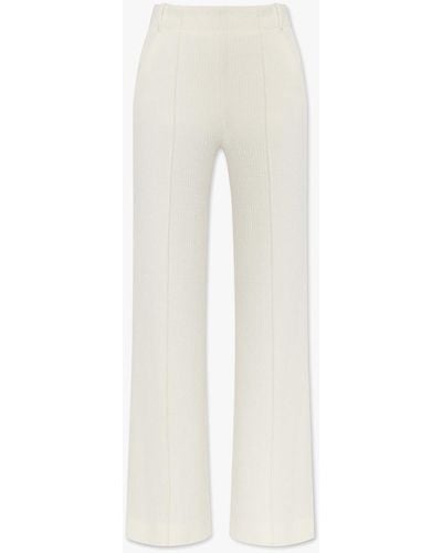 Chloé Flared Trousers - White