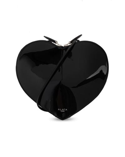 Alaïa ‘Le Coeur’ Shoulder Bag - Black
