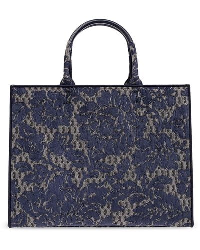 Furla 'opportunity Large' Shopper Bag, - Blue