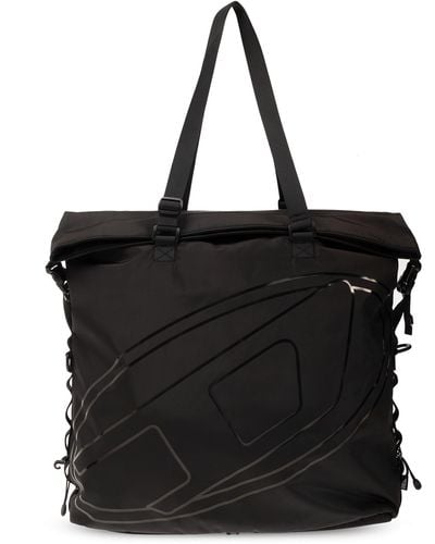 DIESEL 'drape' Shopper Bag - Black