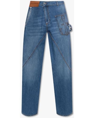 JW Anderson Loose-Fitting Jeans - Blue