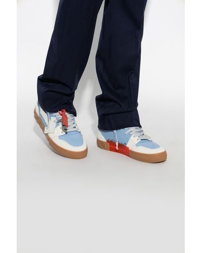 Off-White c/o Virgil Abloh Off- ‘Floating’ High-Top Sneakers, , Light - Blue