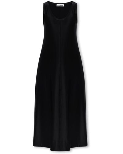 Jil Sander Sleeveless Dress - Black