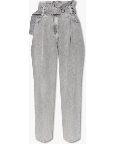 IRO High-Waisted Jeans - Grey