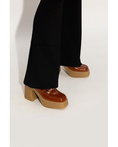 Stella McCartney Platform Shoes - Brown