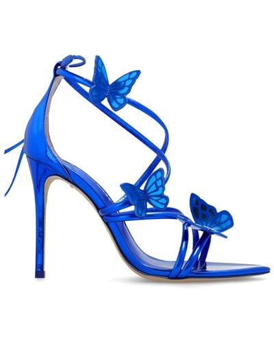 Sophia Webster ‘Vanessa’ Heeled Sandals - Blue