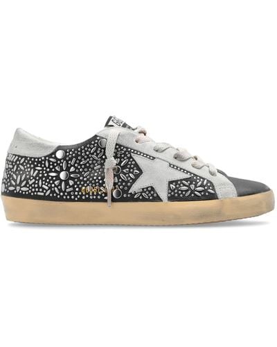 Golden Goose ‘Super-Star Classic With List’ Trainers - Grey